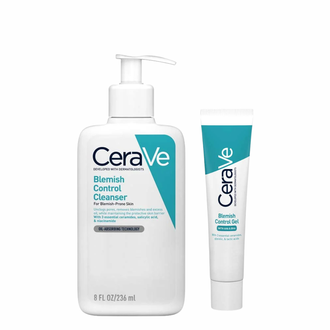 CeraVe Blemish Control Pack (Cleanser + Gel)