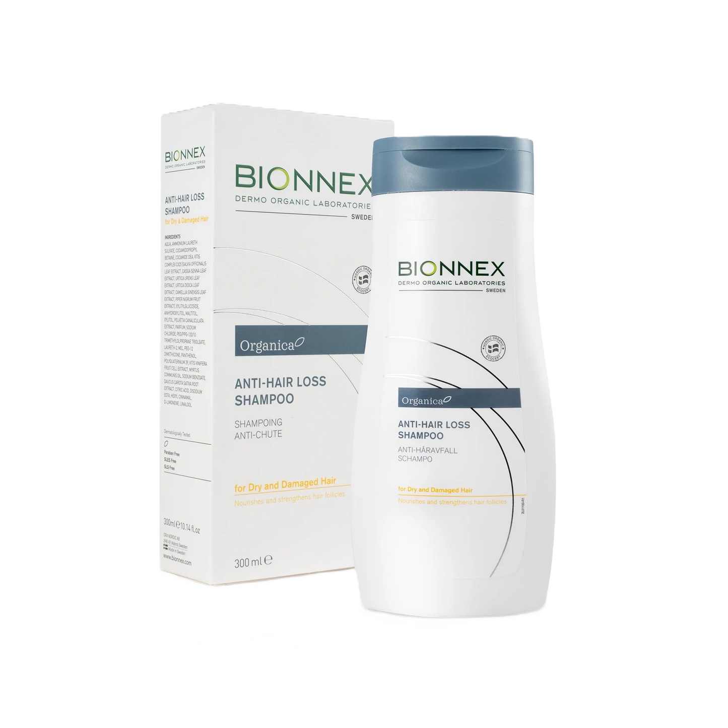 Coffret d'essai anti-chute de cheveux Bionnex Organica