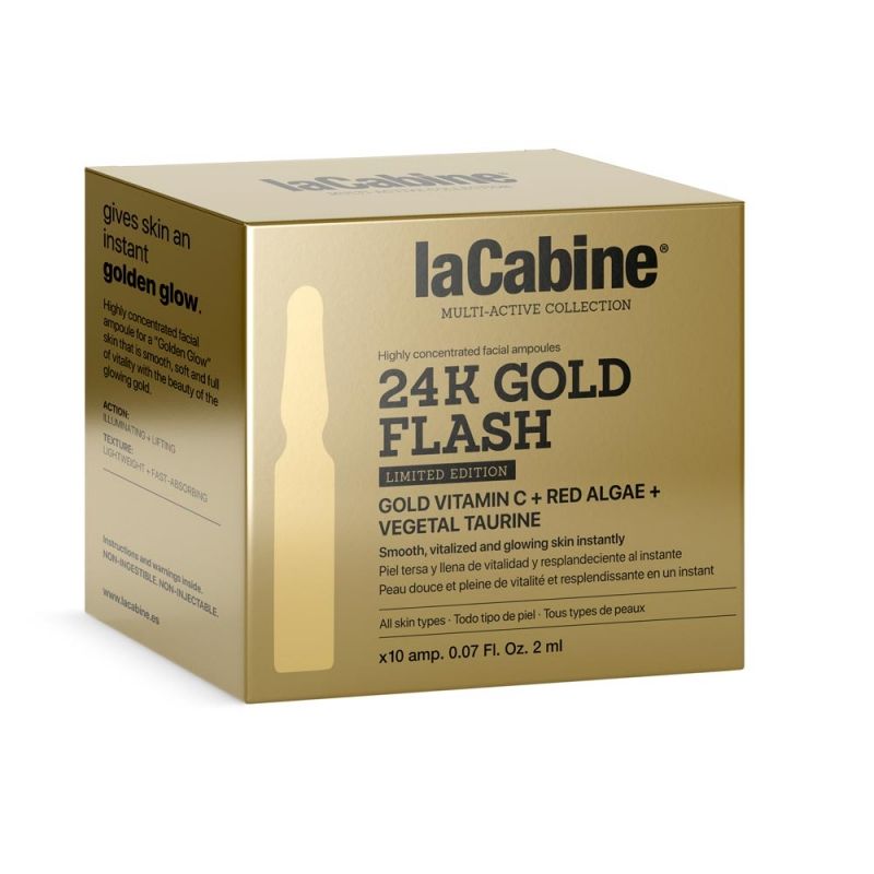 LaCabine 24K GOLD FLASH Ampoules 2mL x10