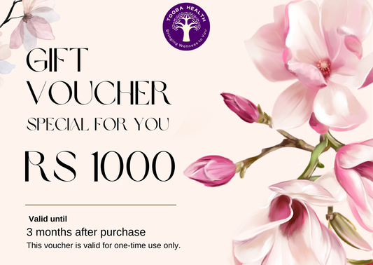 A Special Gift for You - Tooba Health Voucher