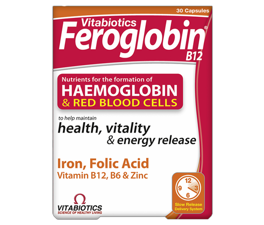 Vitabiotics Feroglobin x30 capsules