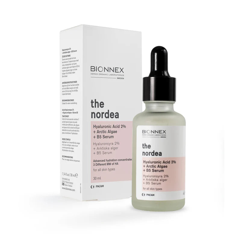 Bionnex Nordea Hyaluronic acid 2% + Artic Algae +B5 Serum 30mL