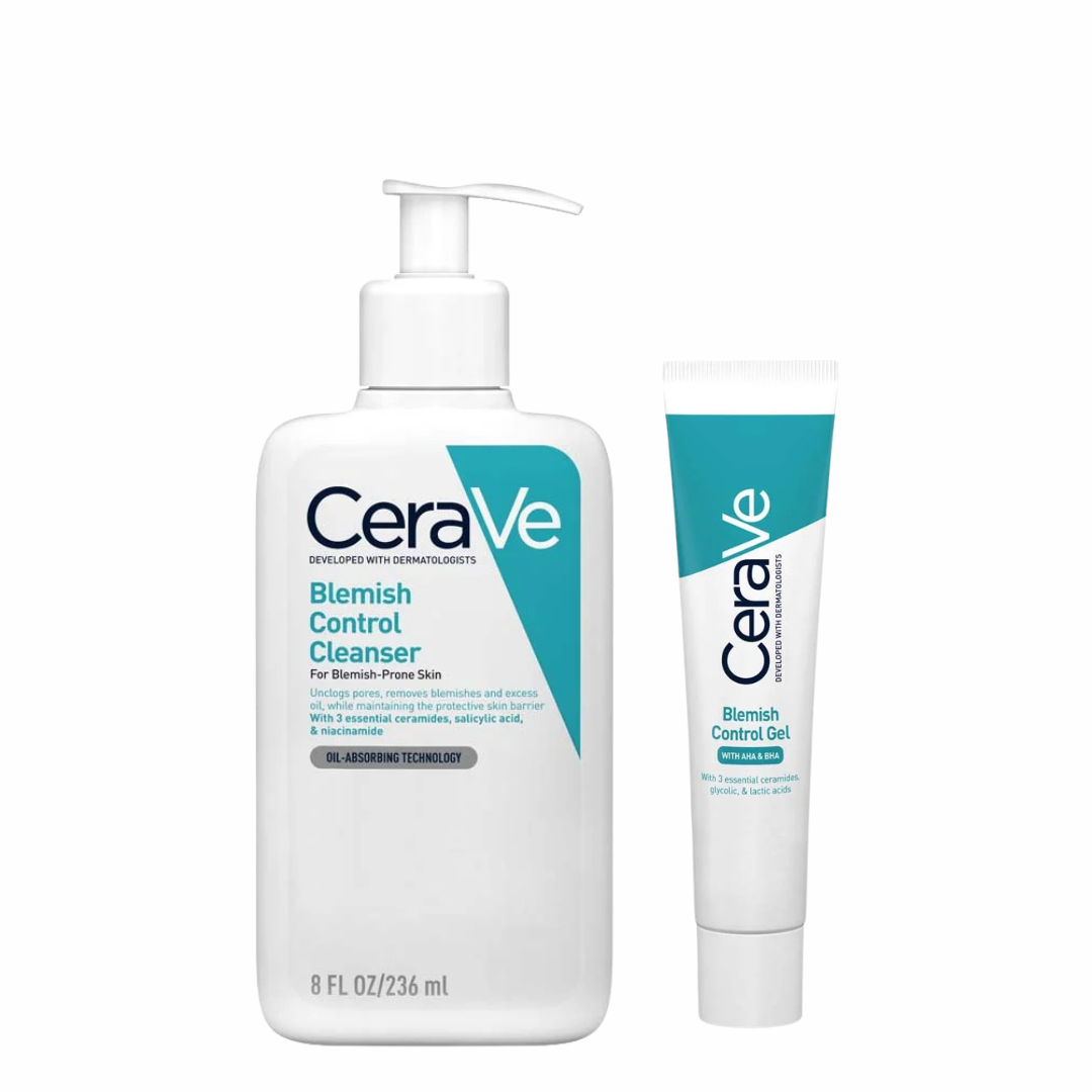 Pack anti-imperfections CeraVe (nettoyant + gel)