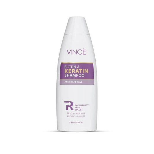 Vincé Biotin & Keratin Shampoo 230mL