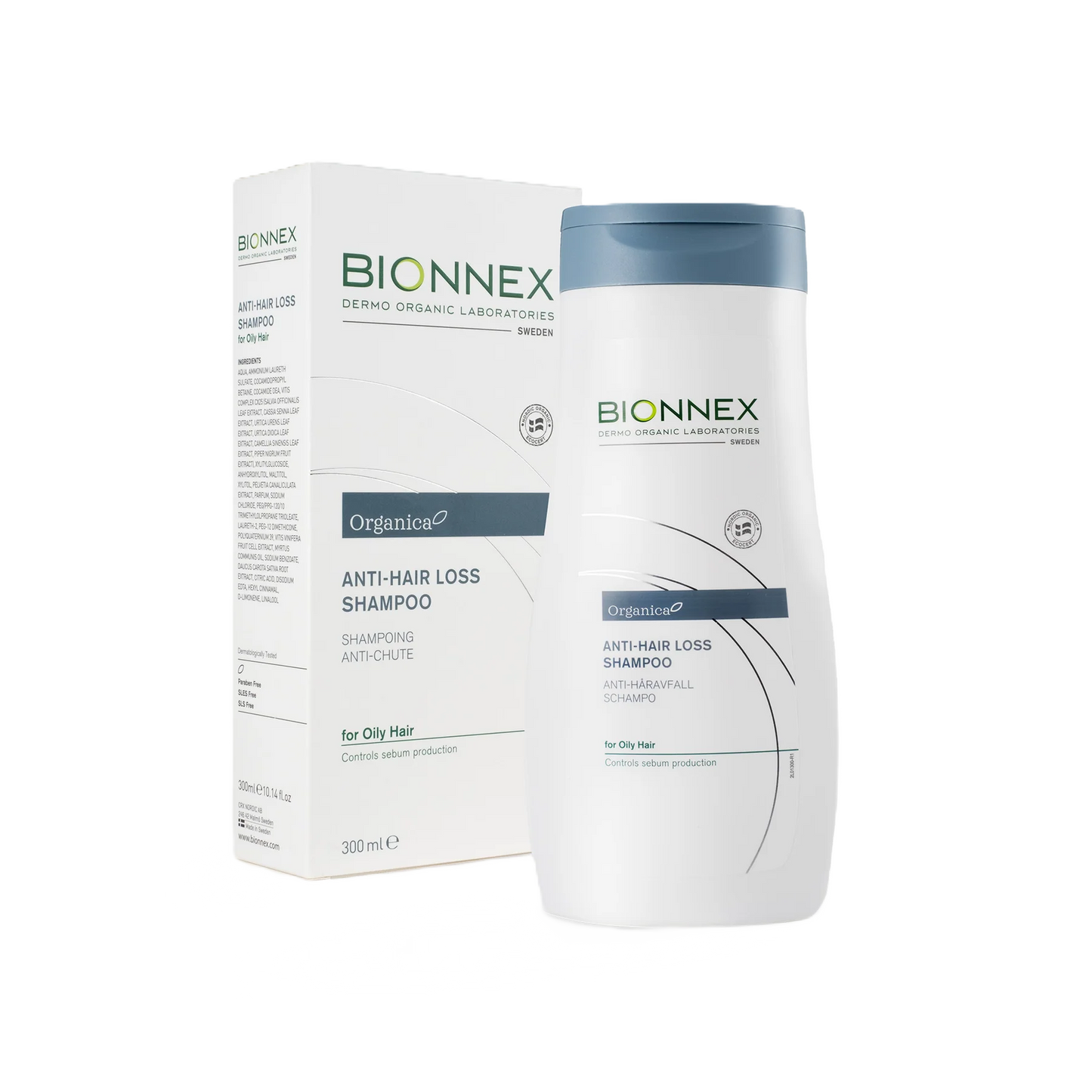 Coffret d'essai anti-chute de cheveux Bionnex Organica